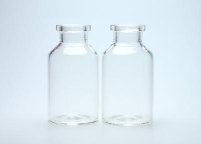 China ISO Standard 20ml Transparent Injection Medicinal Glass Tube Vial for sale