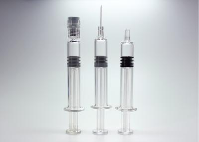 China 5.0 Neutral Borosilicate Glass Prefilled Syringes 2.25ml Capacity For Medical for sale