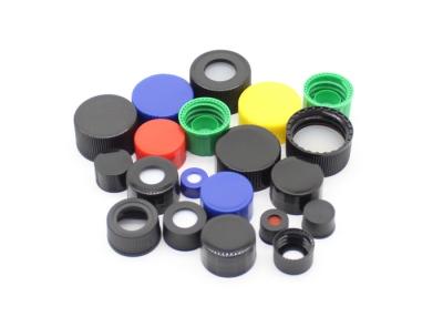China High Sealing PP Plastic Screw Caps Customized Color For Screw Vials for sale
