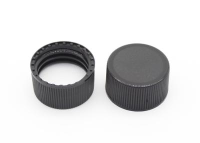 China Black PP Plastic Screw Caps 24mm Capacity With High Sealing Performance for sale