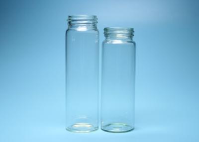 China 20ml 30ml Colorless Transparent and Amber Screw Top Glass Bottle for sale