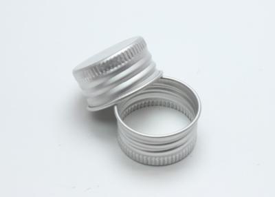 China Customized Color Aluminium Screw Caps 24mm Round Shape For Threaded Bottles for sale