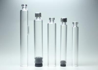 China 1.5ml 3ml 4ml Transparent Medical Empty Disposable Glass Cartridge for sale