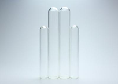 China Kleine runde/flache Unterseiten-Glasreagenzgläser für Laborausstattung zu verkaufen