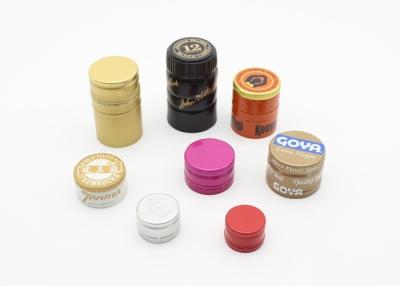 China Tamanho personalizado de Ropp tampões de alumínio descartáveis para a garrafa líquida oral à venda