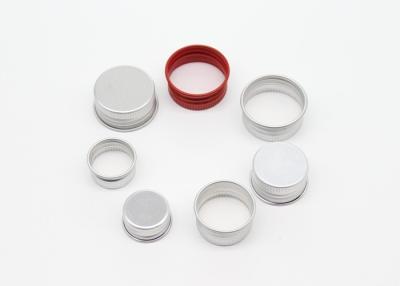 China Round Shaped Aluminium Screw Caps 18mm 24mm 28mm With Multiple Color for sale