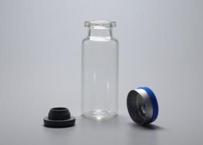 中国 15mlはガラスびんの帽子が付いている低いホウケイ酸塩か中立ホウケイ酸ガラスのガラスびんを取り除きます 販売のため