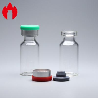 China 2ml Clear Injection Neutral Borosilicate Glass Vaccine Bottle Vial for sale