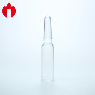 China 1.5ml Clear Cosmetic PETG Plastic Ampoule for sale