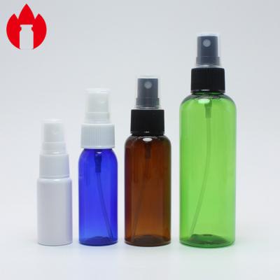 China 15ml 30ml 50ml 100ml PET Plastic Pump Spray Bottle for sale