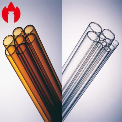 China Clear Or Amber Medical COE 7.0 Borosilicate Glass Tubing for sale