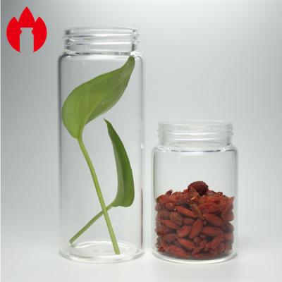 Chine 3,3 hautes fioles en verre en vrac en verre de Borosilicate pour la marchandise quotidienne à vendre