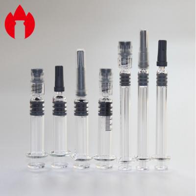 Chine seringue préremplie en verre neutre d'injection d'insuline des seringues 1ml 5,0 à vendre