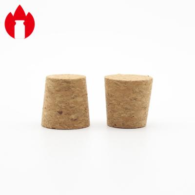 China Natural Or Synthetic Wooden Vial Cork Stopper Customized for sale
