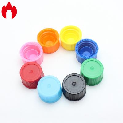 China 18mm Colorful PP Plastic Screw Cap Can Be Customized for sale