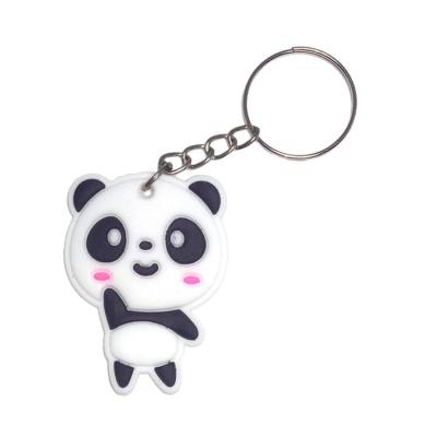 China Custom Shaped Silicone Key Chain Cute Plastic Rubber Soft PVC Keychain for sale