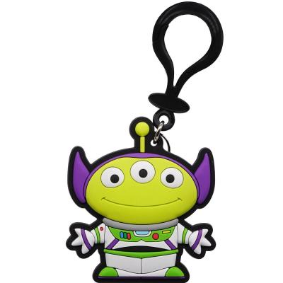 China Toy Story Rubber PVC Key Chain Alien Remix Buzz Lightyear PVC Soft Keychain for sale