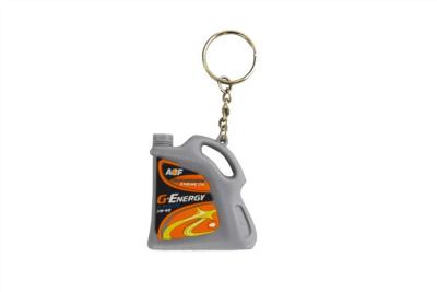 China PVC Promotional Silicone Rubber Keychain Shell Custom Logo Printing for sale