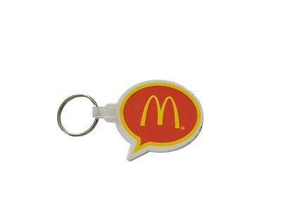 China Vintage McDonalds Golden Arches Rubber Keychain Silicone Rubber Keychain for sale