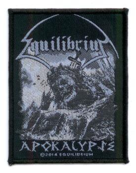 China Equilibrium Apokalypse Sew On Woven Patch Clothing Badges Patches for sale