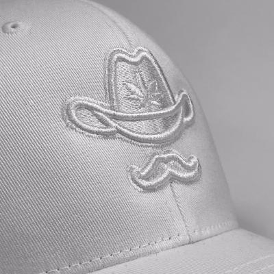 China Cotton 22inch Custom Printed Baseball Caps Pre Curved Brim Fashionable Design for sale