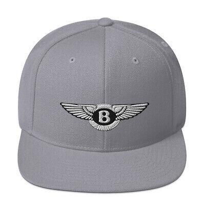 China Fashion Bentley Motors Baseball Embroidered Logo Cap Adjustable Strap For White Logo Color for sale