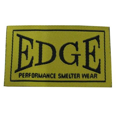 China Factory Cheap Price Custom Name Logo Damask Garment Woven Labels for Clothing for sale