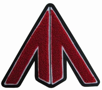 China No Minimum 	Chenille Letters And Patches  Chenille Varsity Patches for sale