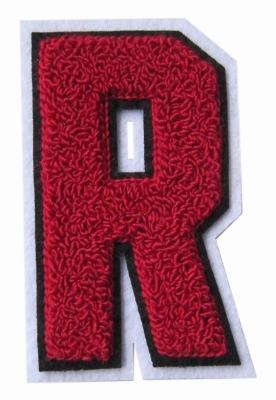 China Fashionable Design Chenille Letters And Patches Non Toxic Eco Froendly for sale