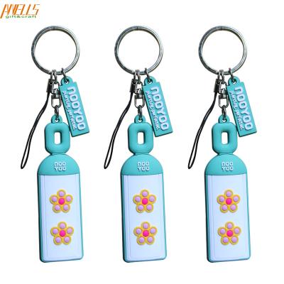 China Unique Personality PVC Key Chain Durable Thickness 1.5mm  - 4.0mm for sale