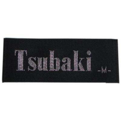 China No Minimum Woven Cloth Labels Private Brand Logo Custom Woven Clothing Tags for sale
