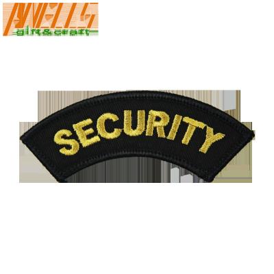 China Washable Custom Embroidery Patches Twill Fabric / Full Embroidery Background for sale