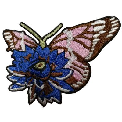 China Washable 60mm Height 12C Color Polyester Embroidered Patch for sale