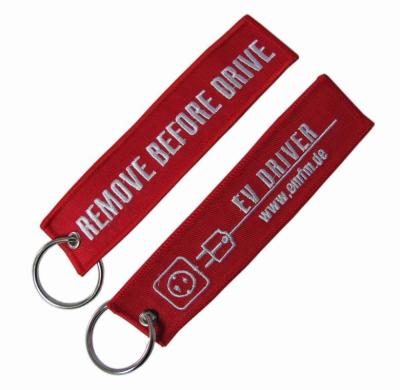 China Attached 130*30MM Remove Before Flight Tag With Metal Ring for sale