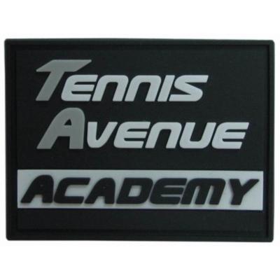 China custom Embroidered Iron On badge Patches Tennis Avenue Academy for sale