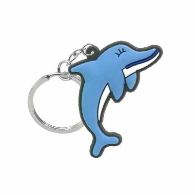 China 2D PVC Lovely Animal Cartoon Keychain Key Wallet for sale