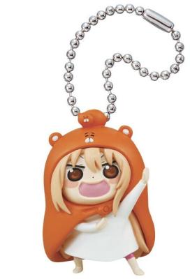 China Himouto Umaru-Chan Mascot PVC Keychain SD Figure ~ Doma #A Confident Face @86039 for sale