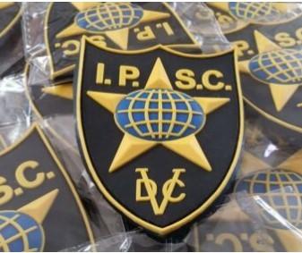 China Eco Friendly Morale PVC Patch IPSC International Practical Shooting for sale