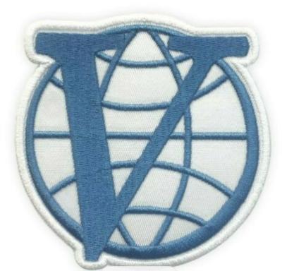 Cina Ferro del tessuto di Logo Patch Merrow Border Twill del ricamo dei fratelli di impresa sulla toppa in vendita
