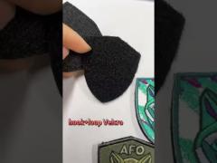Christmas Theme Heat Border Full Embroidery Patch For Bags