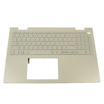 China 6WFX7 Dell Inspiron 7500 2-in-1 Laptop Palmrest with Keyboard Assembly Silver  à venda
