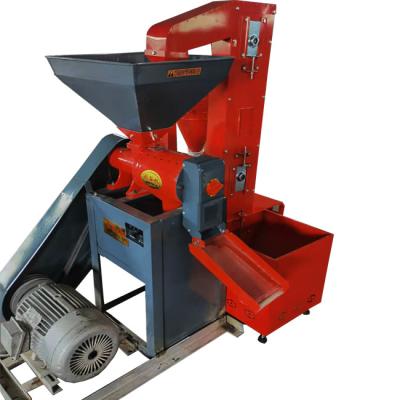 China 10HP Portable Rice Milling Machine 600kg Per Hour With Elevator for sale