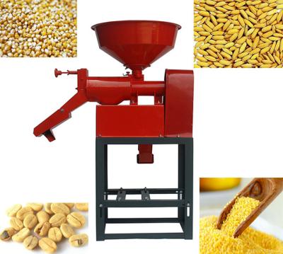 China máquina 2.2kw de 1400r/Min Mini Rice Mill Corn Husking para pelar proceso en venta