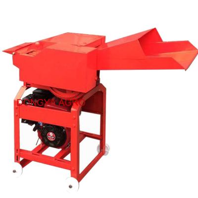 China 1200kg Per Hour Chaff Cutter Machine 220V Crawler Type Fodder Cutting Machine for sale