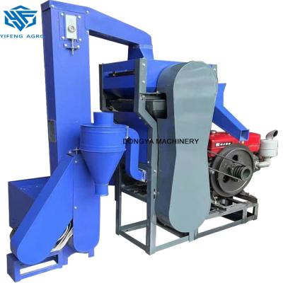 China 16HP Diesel Engine Commercial Rice Mill Machine 500kg Per Hour for sale