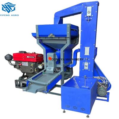 China 22 PS Dieselmotor kommerzielle Reismühle Maschine 650 kg pro Stunde zu verkaufen