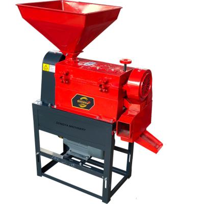 China 6N100 rice rate 300kg per hour home use single phase rice mill machine for sale