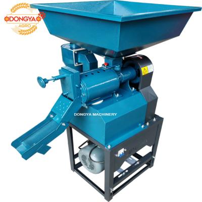 China 220V 4HP Mini Rice Mill 300kg per hour rice husk machine peeling 90% rate en venta