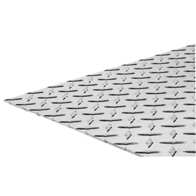 China 2mm Thickness 5754 4x8 Aluminum Diamond Plate Sheets for sale