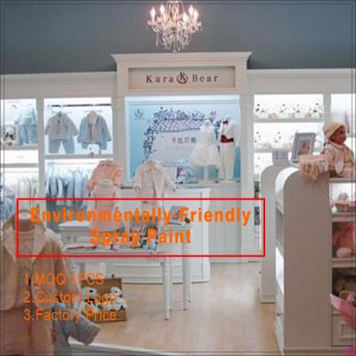 China hot sell fashion baby clothes store interior design for clothing display en venta